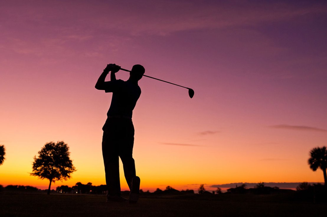 A Silhouette in the&nbsp;Sunset