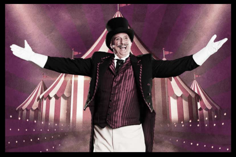 Entertain a Clown and You Become Part of the Circus