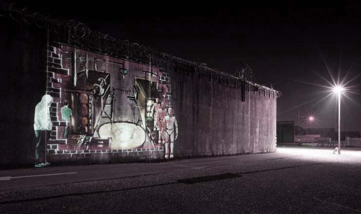 Doom Porn Pimps Watching Movies Projected On Prison&nbsp;Walls